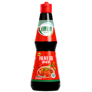 绿湖辣鲜露商用448g正宗麻辣捞汁小海鲜凉拌菜小瓶鱼露家用调味料