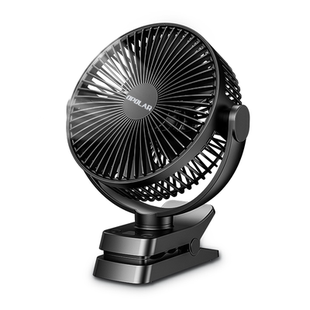 小风扇小型宿舍床上用办公室桌面静音风扇大风力台夹式遥控可摇头充电超长续航挂墙厨房厕所车载usb电风扇