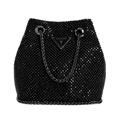 GUESS潮流金属链条手提包