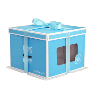 蛋糕盒生日包装盒6 8 10 12 14寸16厂家直销烘焙纸质网红方形盒子