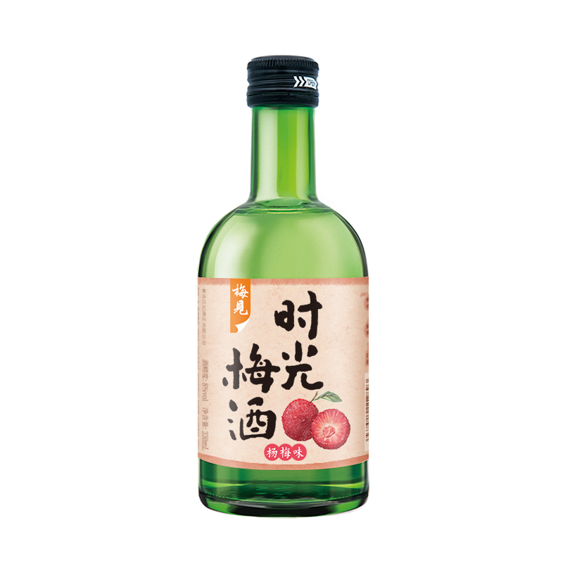 【梅見(jiàn)】時(shí)光梅楊梅味青梅酒330ml*6瓶女士微醺果味酒低度梅子酒
