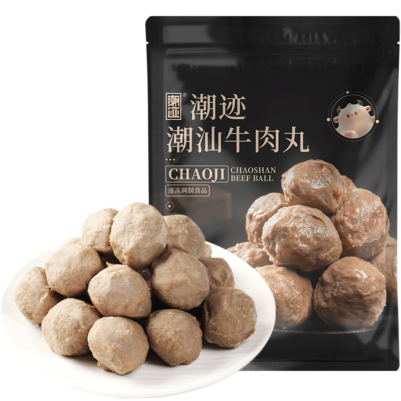 潮迹潮汕牛肉丸250g*4袋/8袋