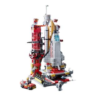 航天飞机积木玩具益智拼装儿童拼图男孩6一13岁生日礼物8男童模型