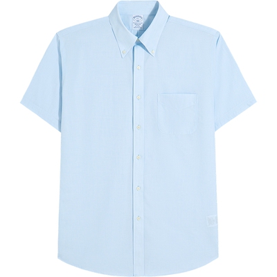 布克兄弟25男士纯棉正装短袖