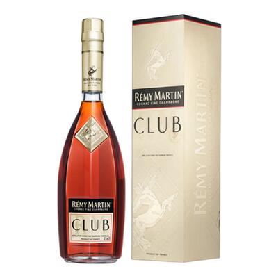【官方旗舰】人头马CLUB1000ml法国优质香槟区干邑白兰地洋酒正品