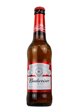 【百威】美式拉格红铝瓶百威大师臻藏铝罐啤酒国产330/355/275ml