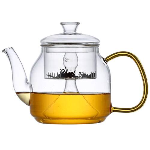 电陶炉煮茶器全玻璃蒸汽煮茶壶耐高温煮茶炉烧水壶家用泡茶具套装