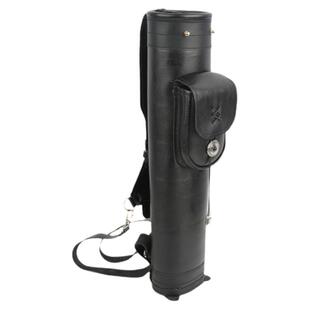 箭袋背式牛皮美猎箭筒大容量反曲弓射箭箭囊复合箭壶斜背箭支腰包