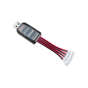 AOKoda CX405 四路伟力 PH2.0口 3.7v 1S USB高压锂电池AOK充电器