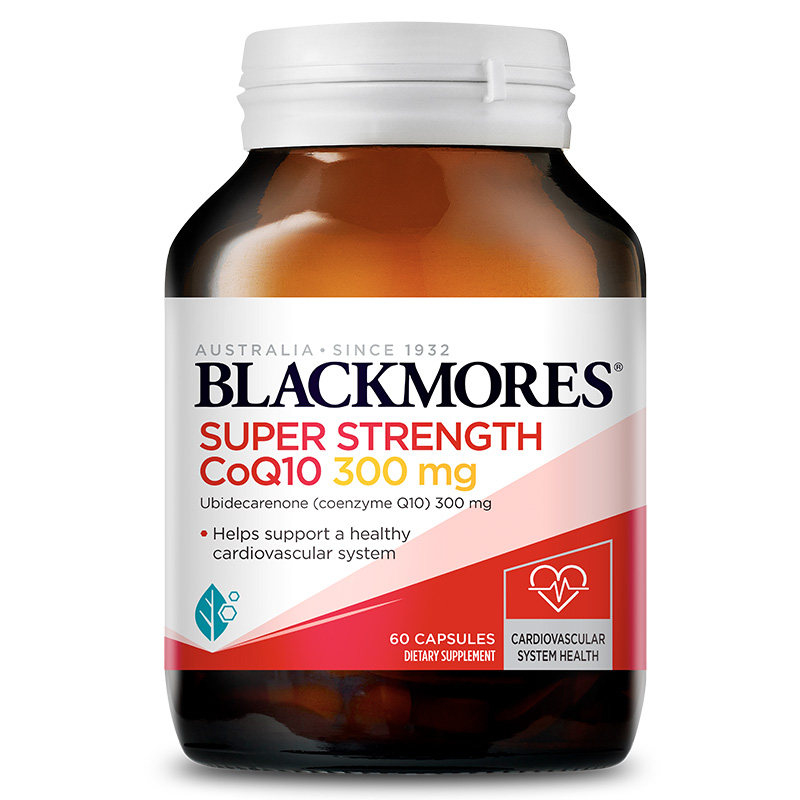 【自营】BLACKMORES澳佳宝辅酶q10保护心脏心肌保健品300mg60粒