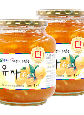 【政府直营店】蜂蜜柚子茶酱韩国