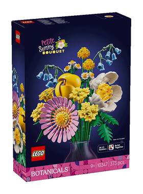 乐高9岁秘境花坛积木随心DIY