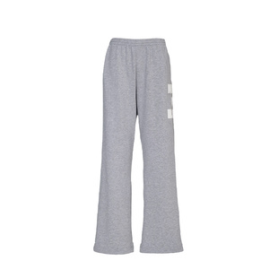 【现货5折】Natasha Zinko 23PF 灰色字母印花运动长裤 DOUBLEBOO