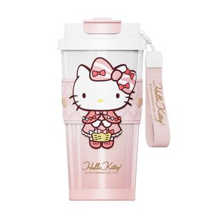 三丽鸥库洛米咖啡杯双饮保温杯高颜值情侣女款礼盒礼物吸管水杯子