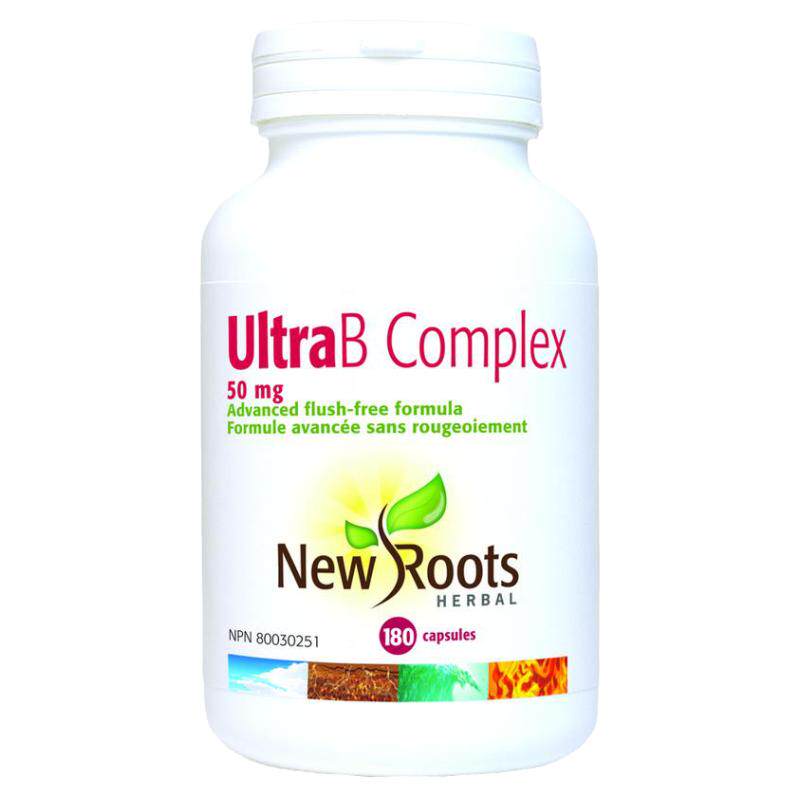 现货 加拿大 Newroots ULTRA B COMPLEX 综合维生素B族 代谢支持
