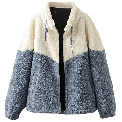 秋冬200斤加绒加厚羊羔毛卫衣