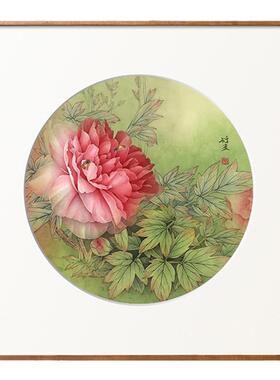 有步骤衍达工笔画白描底稿花鸟