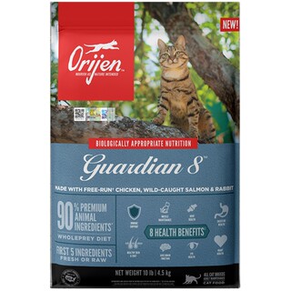 【官方旗舰】Orijen渴望八重守护猫粮成猫进口营养全猫粮5.4kg