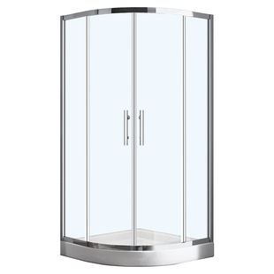 箭牌整体淋浴房弧扇形洗澡房浴屏干湿分离半圆洗澡间带防滑底座