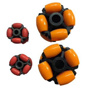 机器人新款勇力动滑轮来福轮石材设备轮 万全向轮福来轮外径70 40