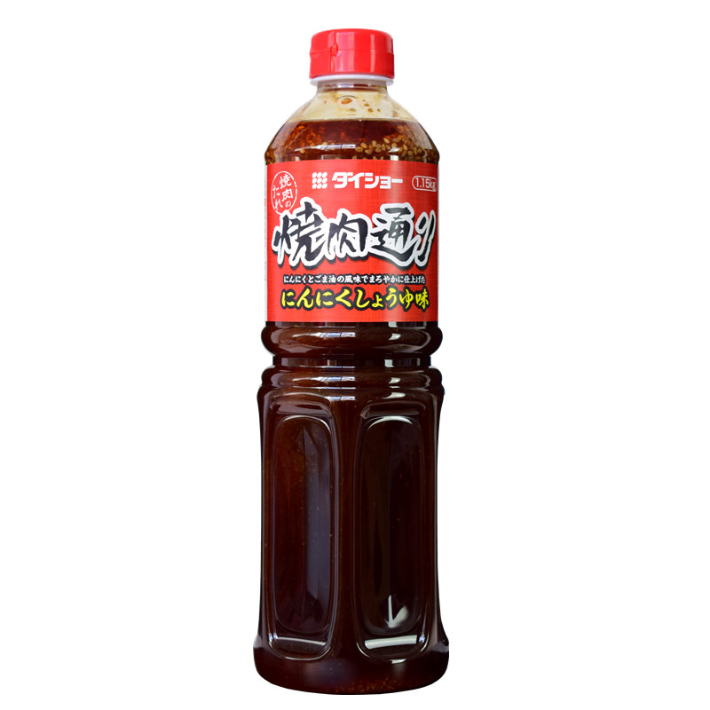 日本进口大逸昌烧肉通烤肉酱蒜味烧肉汁蘸料腌料烧烤料日式1.15kg