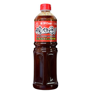 日本进口大逸昌烧肉通烤肉酱蒜味烧肉汁蘸料腌料烧烤料日式1.15kg