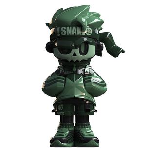 骨头先生MR.BONE蛇年限定2025黑绿骷髅潮玩手办SNAKE蛇年收藏礼物