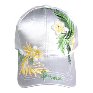 秋冬女休闲鸭舌帽杨丽萍同款清新花朵保暖显瘦棒球帽显脸小百搭潮