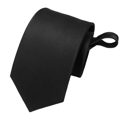 商务正装拉链式免打男士领带