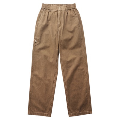 长裤松紧腰美式工装百搭休闲裤