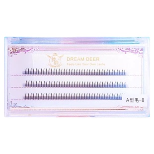 【买一赠一】梦鹿A型假眼睫毛女仙子单簇分段式自然仿真嫁接浓密