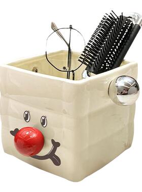 简约ins放钥匙收纳筒装饰摆件