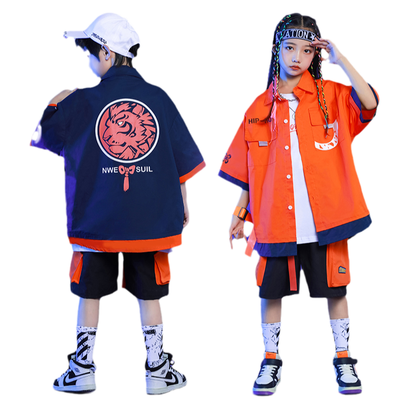 可可歪男女街舞嘻哈个性服装