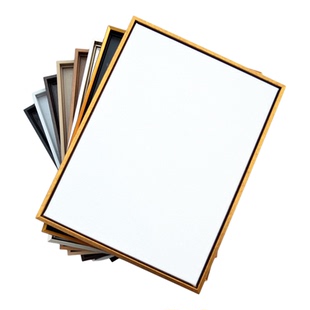 油画框布框油画外框丙烯画框画框定制定做L型肌理画框数字油画