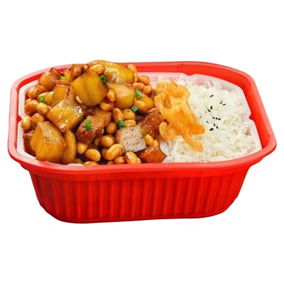 自热米饭大米包能吃饱饭菜分开