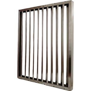 商用烟机灶具百叶形厨房排烟罩通风隔油网挡板篦子油格过滤油烟网