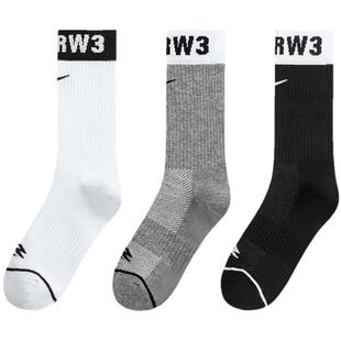 【3双装】Nike 3brand儿童袜子男女童运动袜学生长袜2026新款潮袜