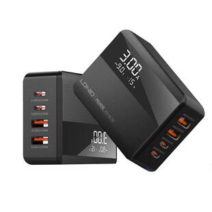 LDNIO/力德诺英规100W氮化镓充电器usb快速充电英标港版pd快充头适用苹果iPhone16笔记本电脑香港旅行充电头