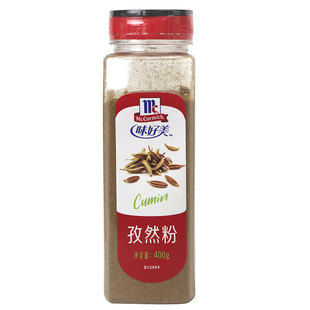 味好美孜然粉400g 商用西餐牛羊排调味料小吃油炸撒料烧烤香料