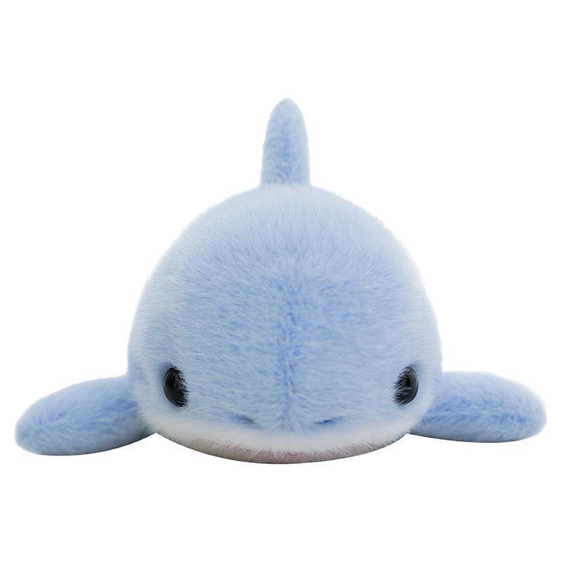 治愈系小物件海洋掌中宝海豚海虎鲸毛绒玩具桌伴儿童跨年生日礼物