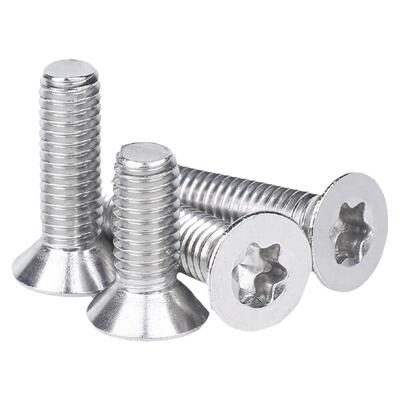 304不锈钢GB2673平头内梅花螺丝