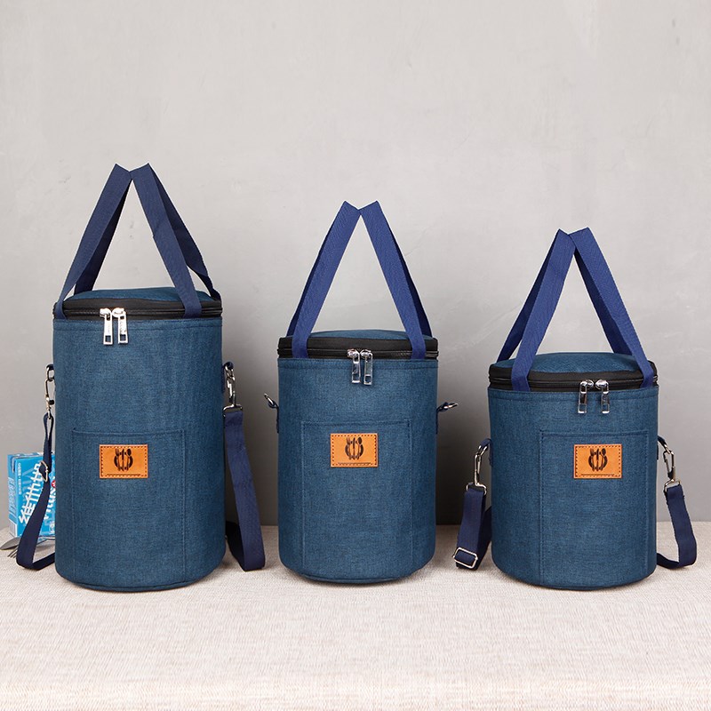 特厚保温袋加厚手提带饭饭盒包便当袋子保温包大号大容量背饭盒袋