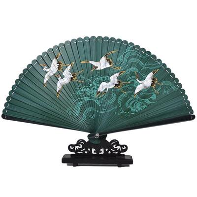 中国风扇子古风折扇夏季小全竹