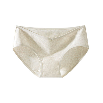 猫人V型托腹孕妇专用内裤女纯棉