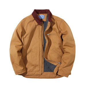 NE核爆炸大码潮牌美式底特律工装夹克复古cleanfit春秋冬上衣外套