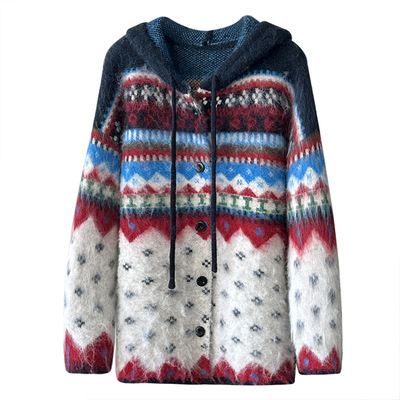 费尔岛毛衣女款2025新款爆款外穿