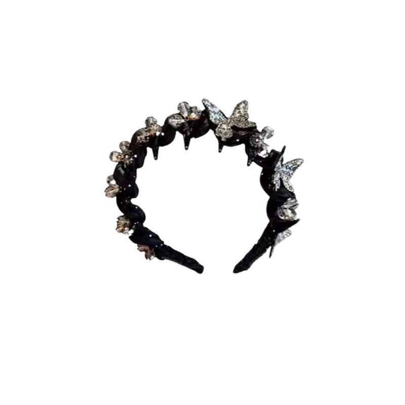 巴黎王妃蝴蝶发箍女2026新款高级感洋气时尚发卡洗脸超好看的头箍