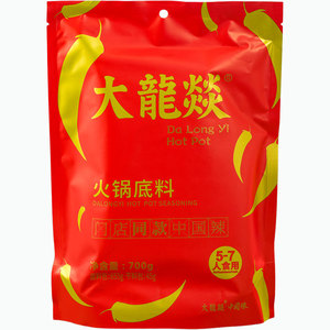 大龙燚麻辣牛油火锅底料700g家用