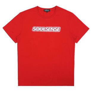 SoulSense2026蒸汽波镭射光晕logo短袖T恤半袖国潮男女情侣装