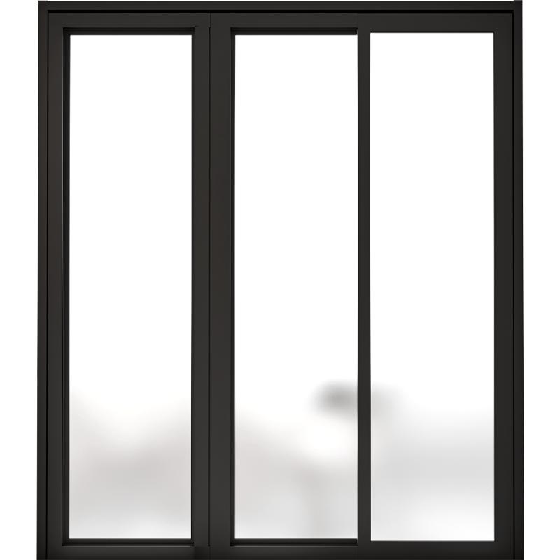 客厅铝合金玻璃移门PD推拉平开阳台门